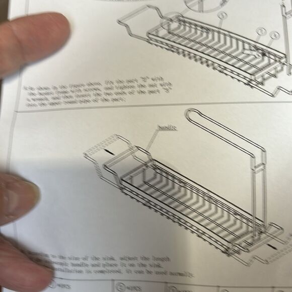 Hanging sink caddy and sponge holder for kitchen sink - Picture 9 of 9